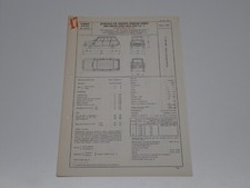 CITROEN AMI-6 BREAK (AMB) WEEK END 5 p (1) SCHEDA DI OMOLOGAZIONE DGM 1967 (100)