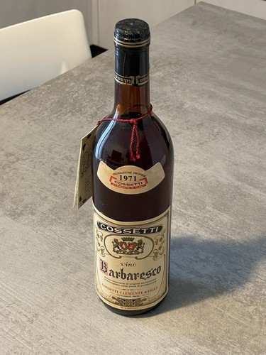 Barbaresco cossetti 1971 - barbaresco,