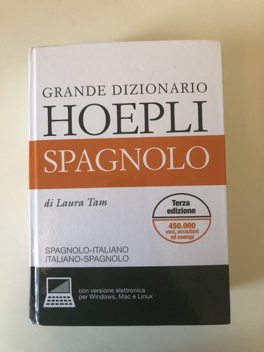 Dizionario spagnolo hoepli - dizionario, di