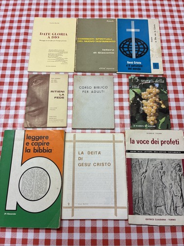 Lotto libri studio bibbia - studio,