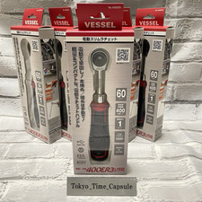 VESSEL 400ER Cricchetto Elettrico Senza Fili Slim Elettrico e Manuale USB-Type C Nuovo