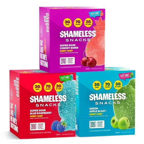 Snack senza vergogna sapori