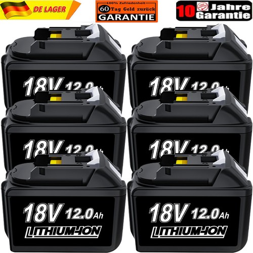 Batteria 18v 6ah 12ah - 18v/6ah, per