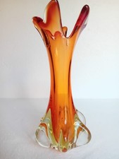 vaso arancione vintage anni