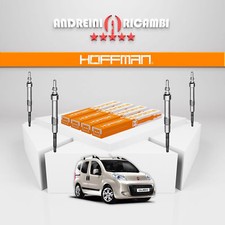 KIT 4 CANDELETTE FIAT QUBO 1.3 D Multijet 55KW 75CV 2015 -> GE112