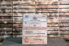 Scatola per vino in legno x 4