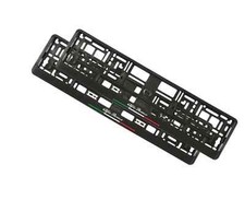 2x Portatarga Europea Telaio