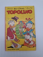 Topolino libretto 266, con bollino e figurine, Disney 1960