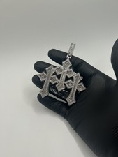 Ciondolo Croce Moissanite