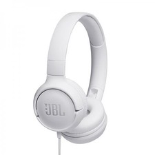Cuffie con microfono Jbl TUNE 500 CON CAVO - BIANCO