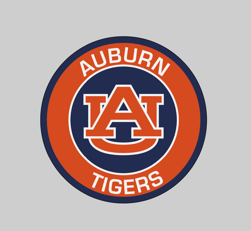 Adesivo logo auburn - logo, tigers