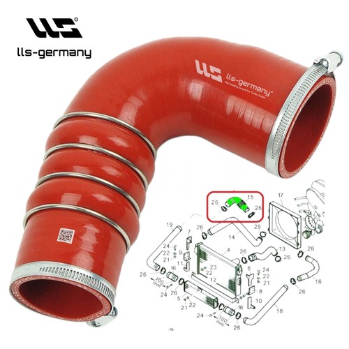 Tubo intercooler per - intercooler, iveco