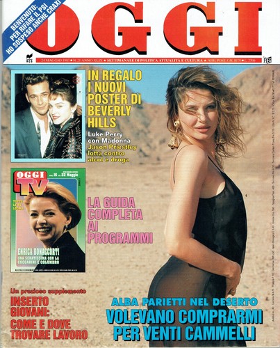 Oggi 1993 alba parietti - oggi, parietti=ida
