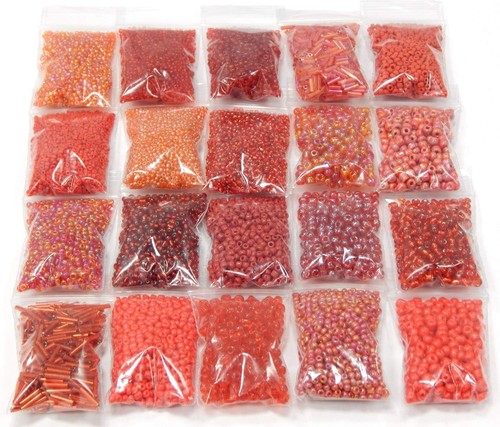 Rocailles set 6 mm - set, 2/3/4/6