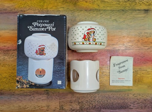 Vtg potpourri simmer - simmer, pot