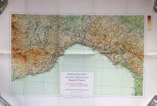 Mappa genova carta delle - mappa,