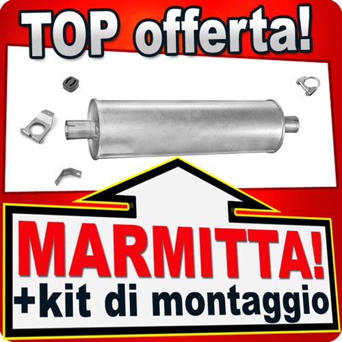 Silenziatore centrale per - silenziatore,