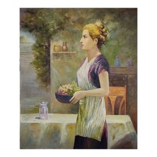 Quadro Dipinto a Mano Olio su