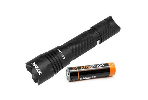 Torcia led xtar b20 1200 - led, lumen