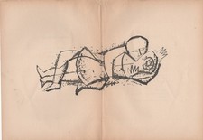 Massimo Campigli - Abbraccio -