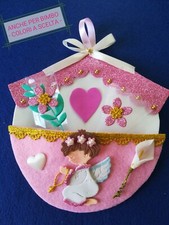 BOMBONIERA BATTESIMO, COMUNIONE Bimbo O Bimba ANCHE COMPLETE vari Modelli