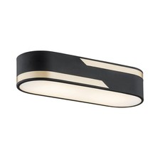 Plafoniera moderna bianco nero