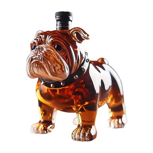 Bottiglia whisky bulldog - bottiglia, di