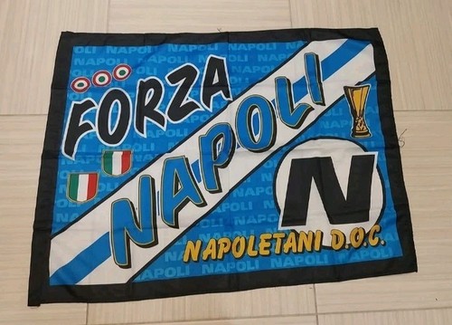 Bandiera ssc napoli vintage - napoli,