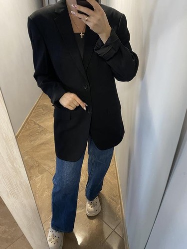Blazer donna balmain nero - balmain,