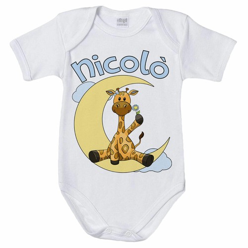 Body neonato personalizzato