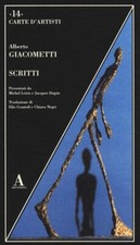 Alberto Giacometti, Scritti -
