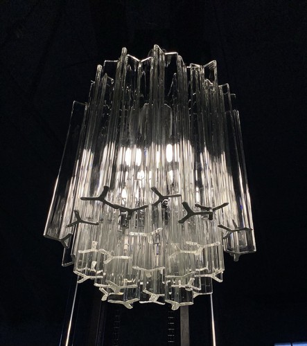 Lampadario murano trilobi