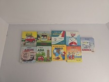 Tony Wolf A Trip To / A Trip On Mini Book Set – 9 Vintage Travel HC OOP