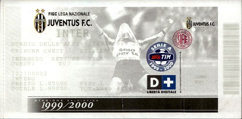 Biglietto stadio juventus c - biglietto,