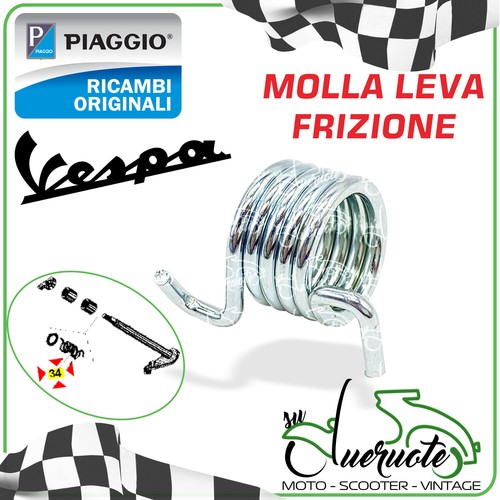 Molla ritorno leva frizione - ritorno,