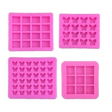 Baking Cooking Sheet Mini Silicone Molds Meltings Wax Seal Stamp Beads Molds