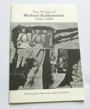 MICHAEL ROTHENSTEIN I Cataloghi D'Arte Della Mostra Di Stampa.... 1990