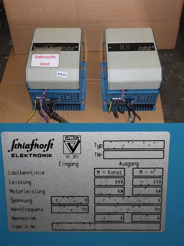 Schlafhorst inverter frequenza - schlafhorst,