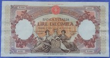 10000 LIRE REGINE DEL MARE - 23 MARZO 1961 - REPUBBLICHE MARINARE - BANCONOTA