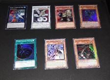YU GI OH LOTTO 7 CARTE SUPER RARA 1a EDIZIONE ITALIANO ORIGINALE KONAMI NEAR MIN