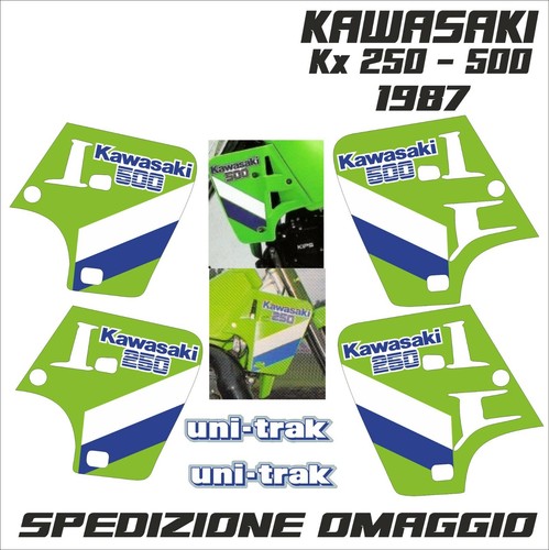 Adesivi kawasaki 250 - kx, -500