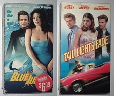 Vhs Ntsc Tail Light's Fade 1999 + Blue Juice 1995 Import Usa Videocassetta