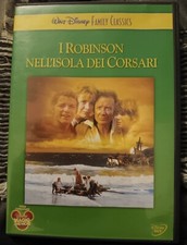 I ROBINSON NELL'ISOLA DEI CORSARI Disney Dvd Raro e Fuori Catalogo. ITA