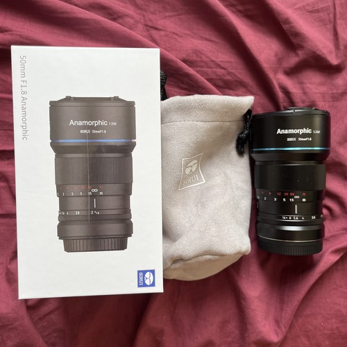 Sirui anamorphic lens 50mm - sirui,