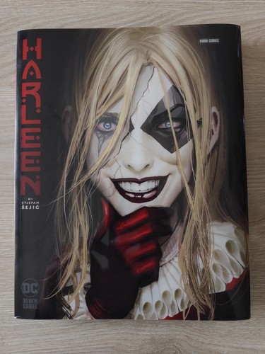 Harleen black label panini - dc,