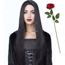 Parrucca Sintetica Nera