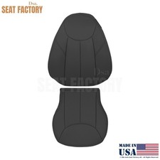 2003-2007 per Mercedes-Benz Classe SL R230 Coprisedili lato guida - Pelle nero