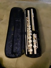 Flauto piatto argento Amati