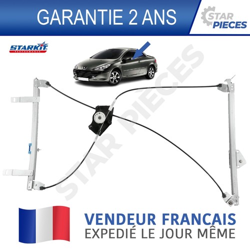 Leve vitre avant gauche - vitre, sans