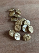 STOCK 14 BOTTONI POLIZIA DI STATO '60/'70 BOMISA MILANO DIAMETRO 20 MILLIMETRI